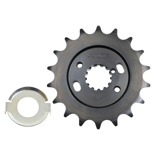 Front Sprocket Offset 18T 520 Black 1 pc. Z750FX Z1000 GSX750S Katana