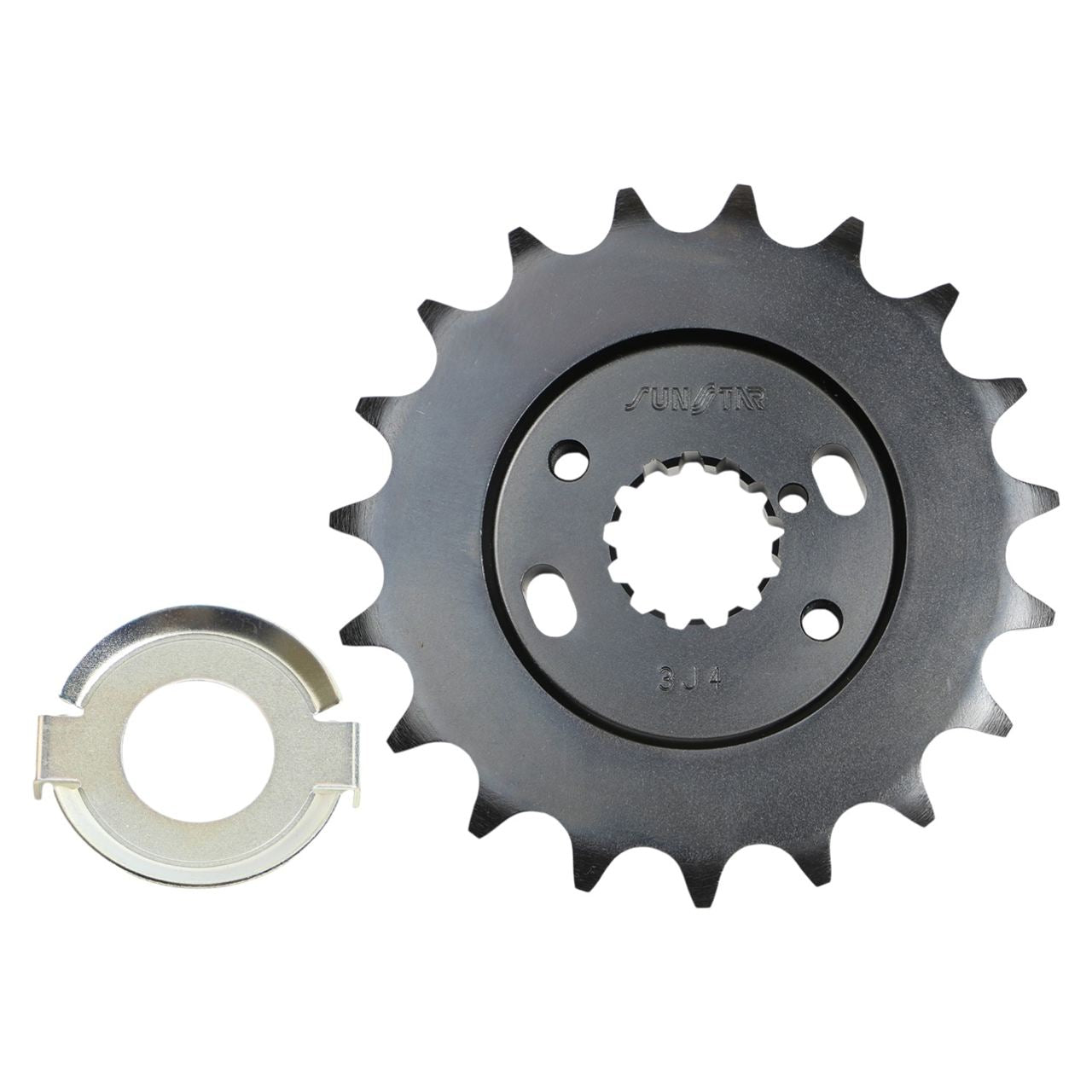 Front Sprocket Offset 19T 520 Black 1 pc. Z750FX Z1000 GSX750S Katana