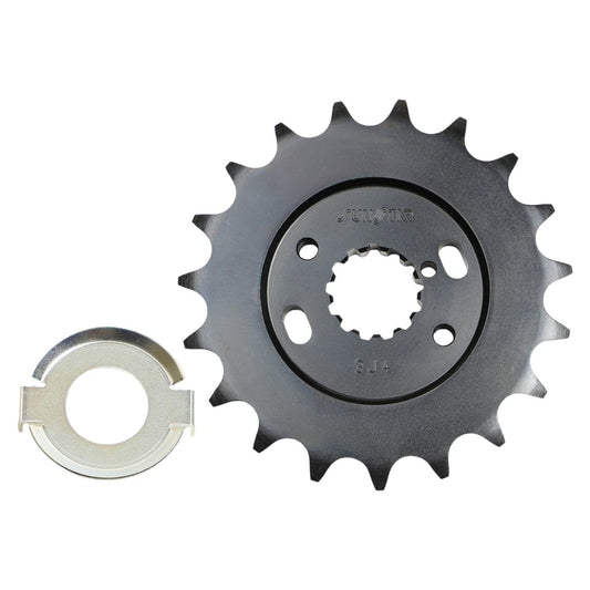 Front Sprocket Offset 19T 520 Black 1 pc. Z750FX Z1000 GSX750S Katana