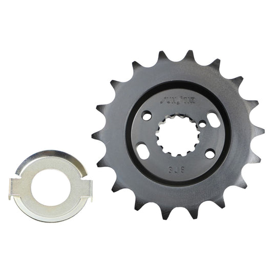 Front Sprocket Offset 18T 520 Black 1 pc Z750FX Z1000 GSX750S KATANA