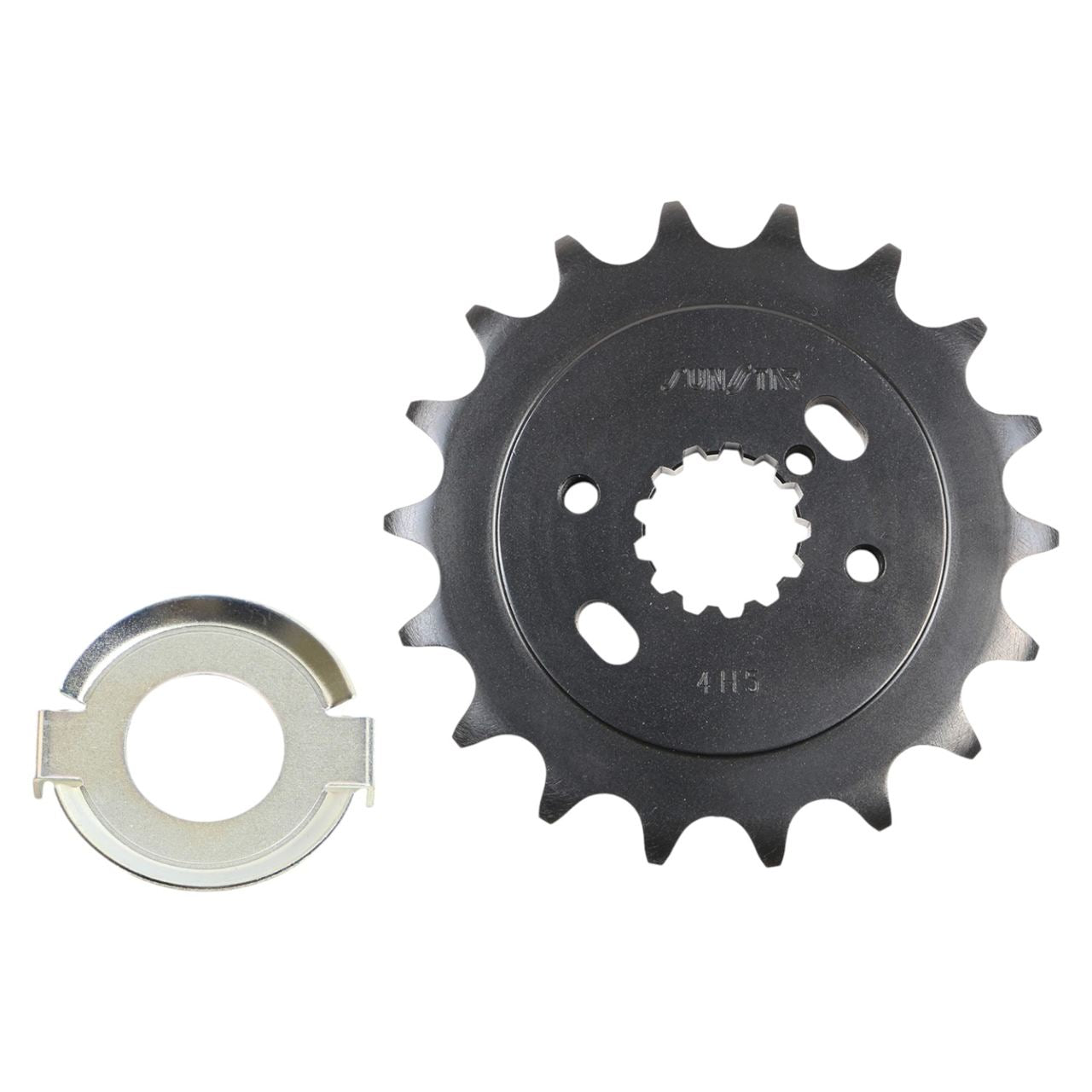 Front Sprocket Offset 18T 525 Black 1 pc. Z-1