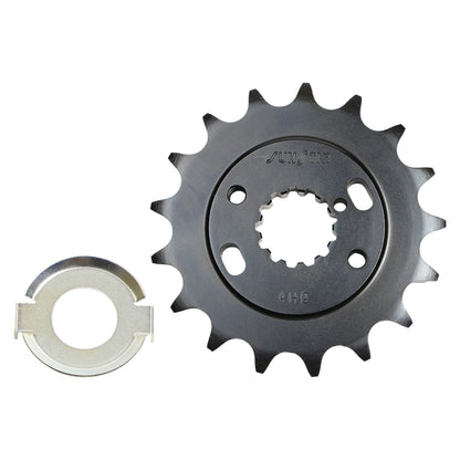 Front Sprocket 19T 525 Black 1 pc 750RS Z900 Z1000