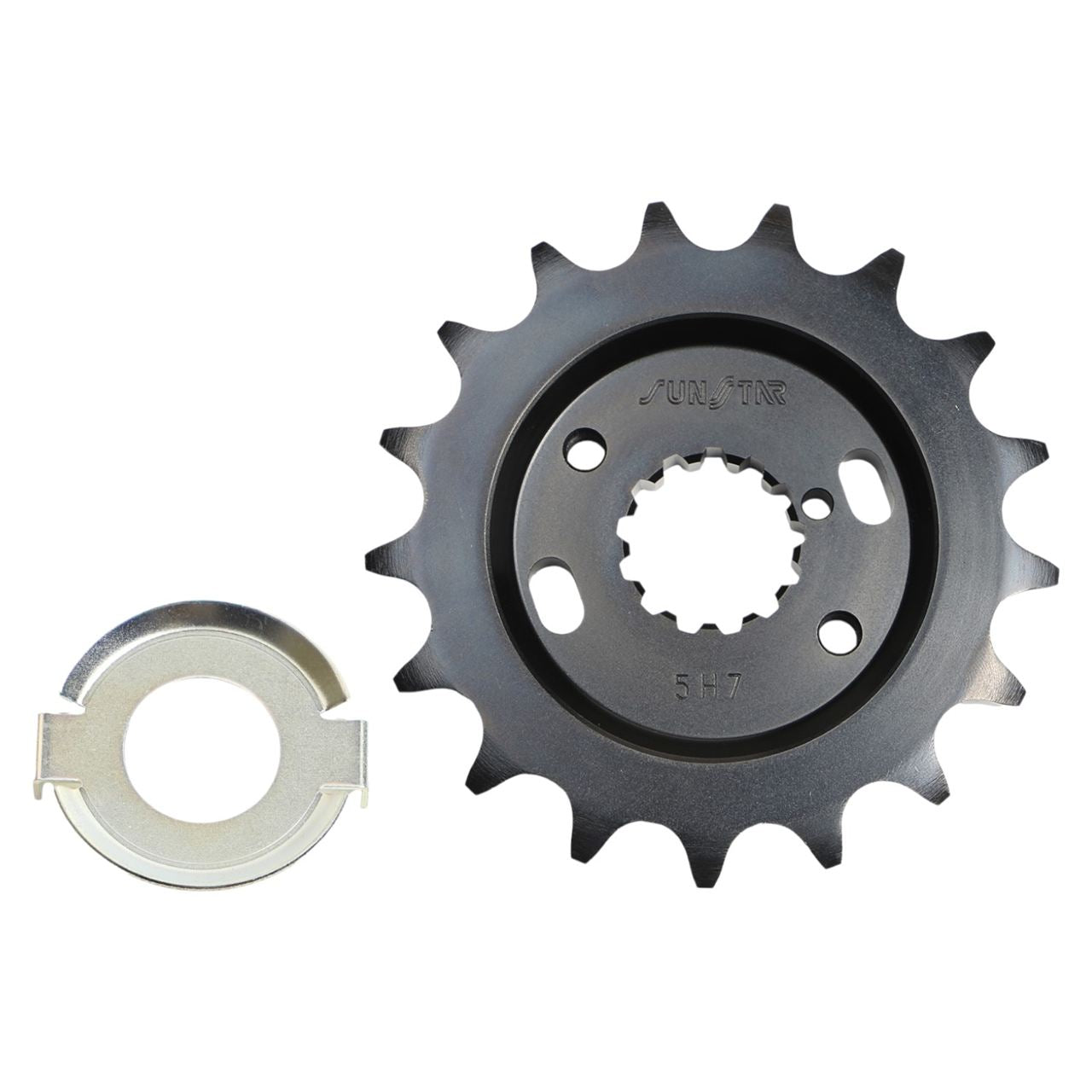 Front Sprocket Offset 17T 530 Black 1 pc. FZ750 GSX750S Katana Z1