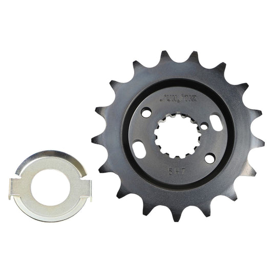 Front Sprocket Offset 17T 530 Black 1 pc. FZ750 GSX750S Katana Z1