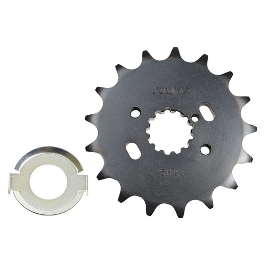 Front Sprocket 18T 530 Black 1pc 750RS Z900 Z1000