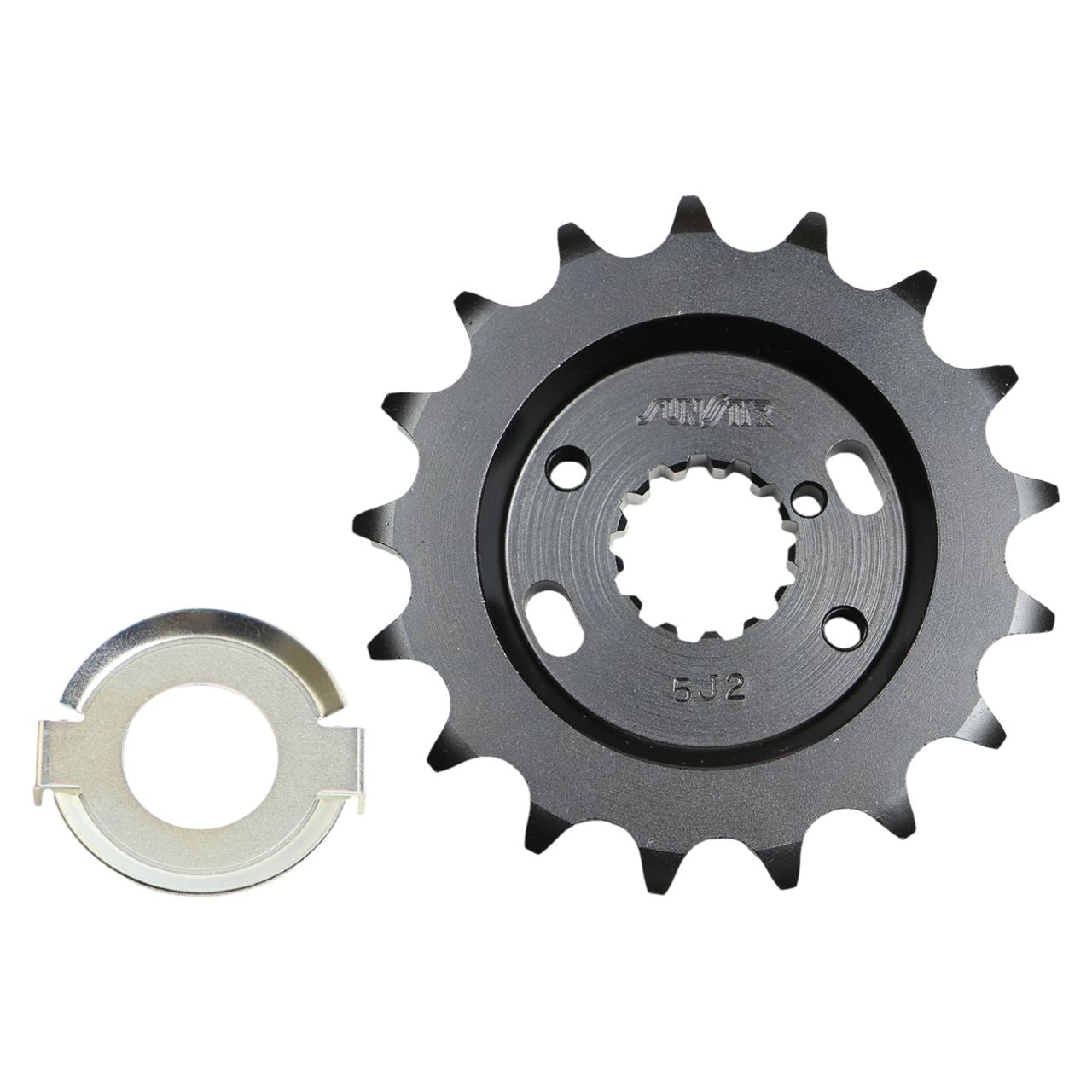 Front Sprocket Offset 17T 530 Black 1 pc Z750FX Z1000 GSX750S Katana