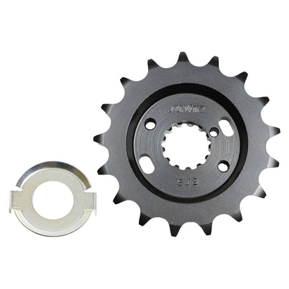 Front Sprocket Offset 17T 530 Black 1 pc Z750FX Z1000 GSX750S Katana