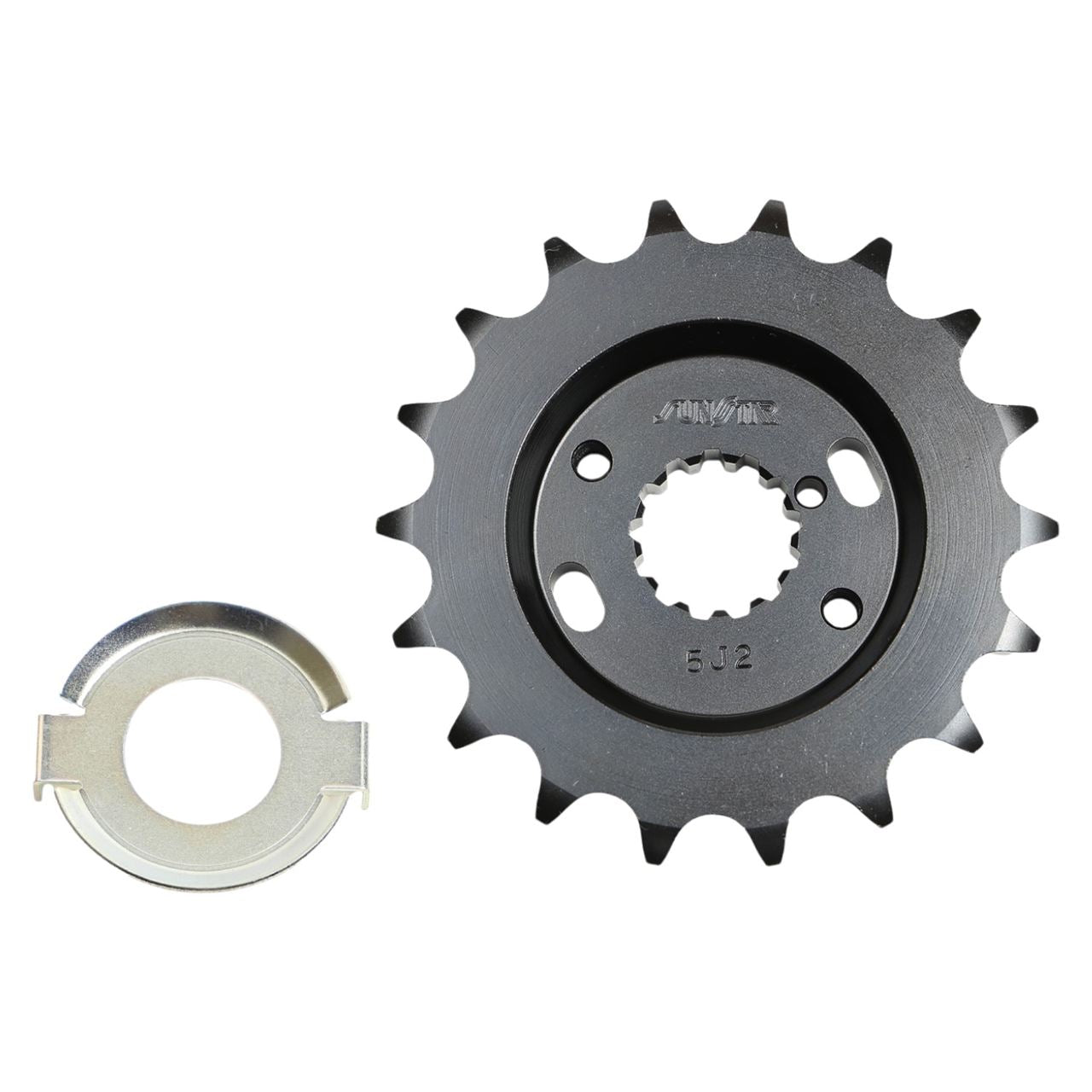Front Sprocket Offset 18T 530 Black 1 pc Z750FX Z1000 GSX750S Katana
