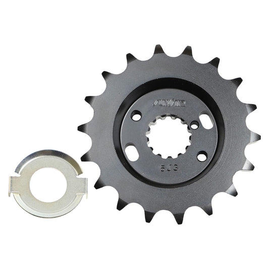 Front Sprocket Offset 18T 530 Black 1pc Z750FX Z1000 GSX750S Katana