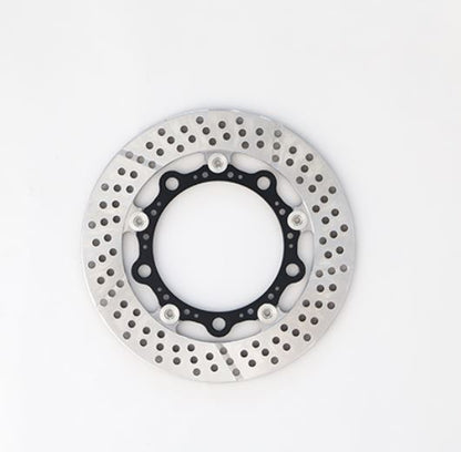 WORKS EXPAND Rear Disc Rotor, Semi-Floating, 220mm, Silver, 1pc, YZF-R1/M