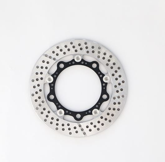 WORKS EXPAND Rear Disc Rotor, Semi-Floating, 220mm, Silver, 1pc, YZF-R1/M