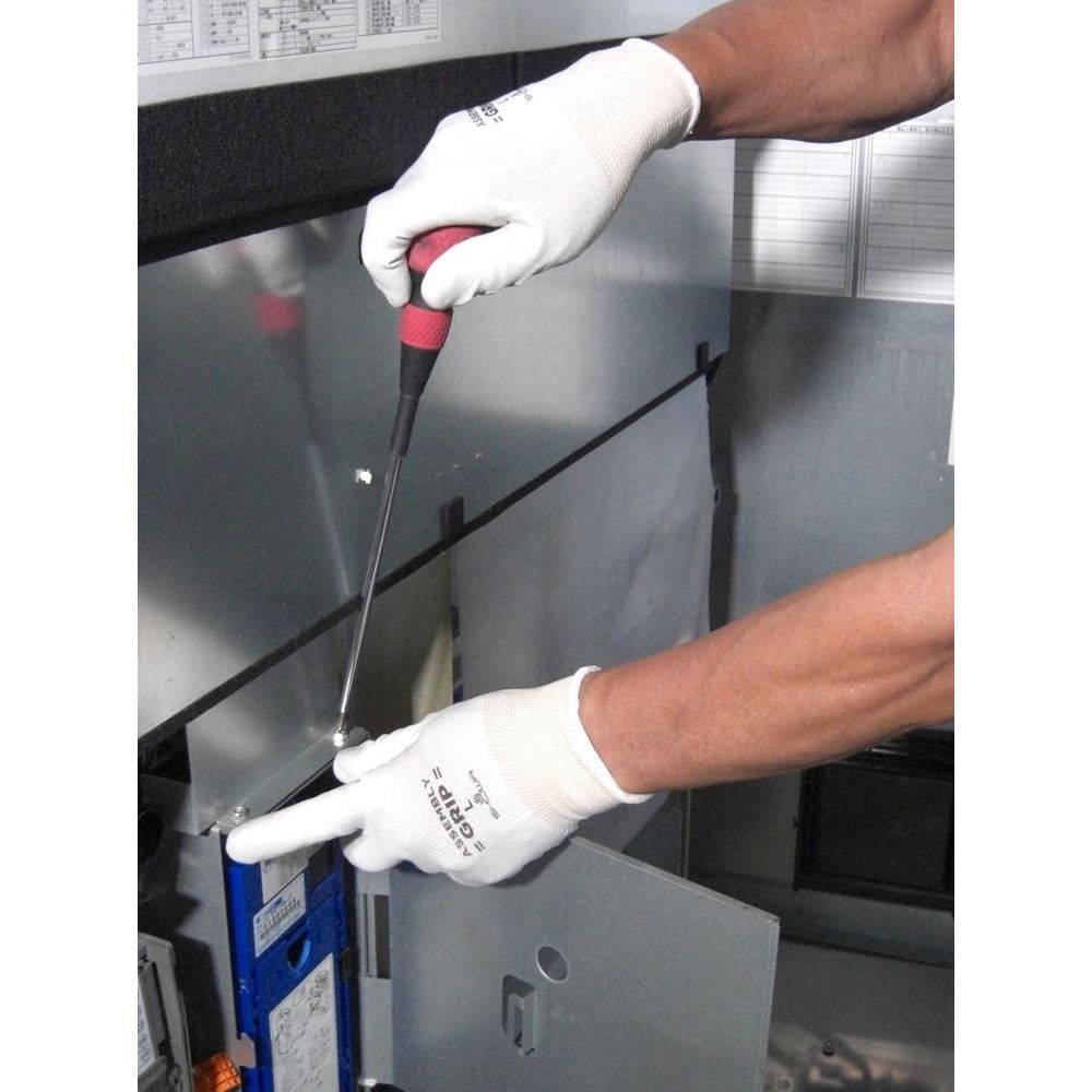 組立グリップ グレー LL 3双