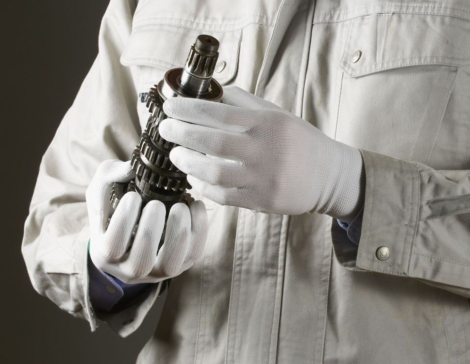 B0503 パームX手袋 ホワイト XL 10双