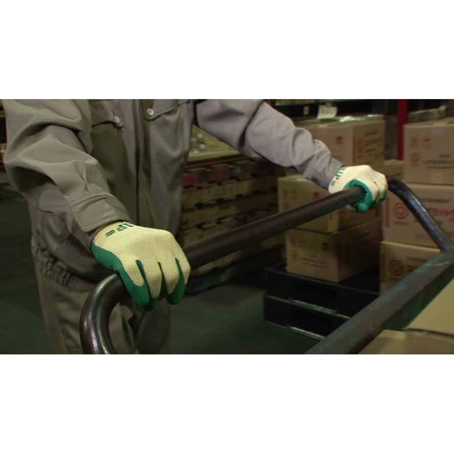 簡易包装グリップ ソフトタイプ グリーン M 10双