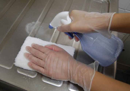 No.806 お手軽手袋 半透明 L 100枚