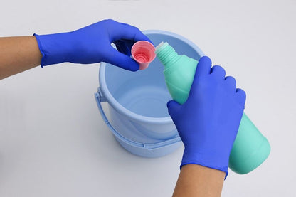 No.889ニトリル手袋 パープル M 200枚