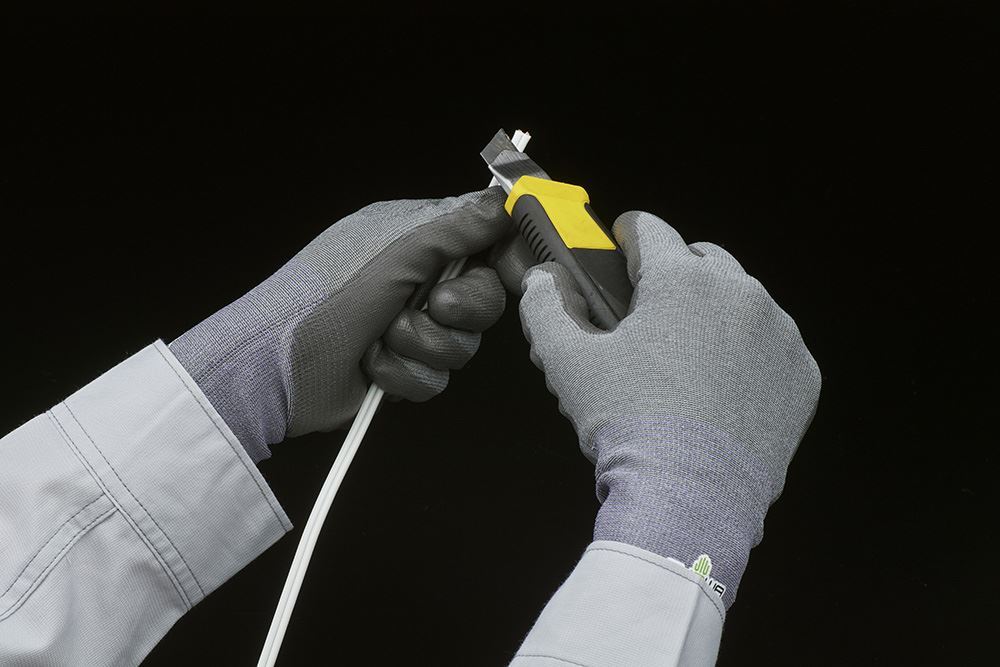 XC510 フォルテックスウレタンパーム手袋 グレー M 1双