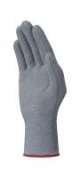 AC200 制電フォルテックスフィット手袋 グレー S 1双