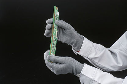 AC200 制電フォルテックスフィット手袋 グレー M 1双