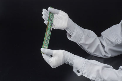 AX200 制電EXフィット手袋 グレー S 1双