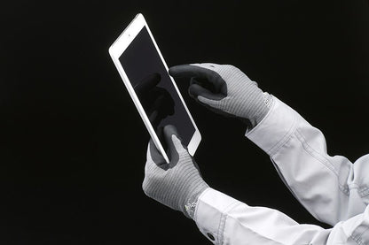 AC800 制電フォルテックスニトリルパーム手袋 グレー S 1双