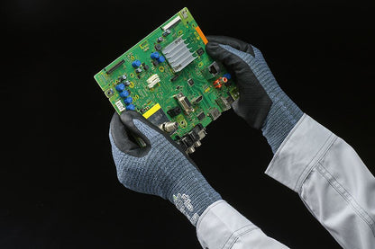 AP800 制電ニトリルパーム手袋 グレー S 1双