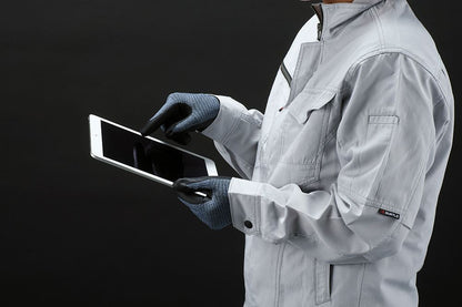 AP800 制電ニトリルパーム手袋 グレー L 1双