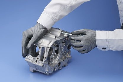 AC500 制電フォルテックスウレタンパーム手袋 グレー S 1双