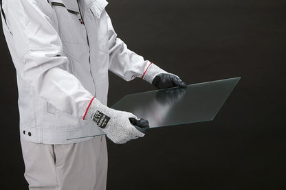 XC800 ワイヤーテックスニトリルパーム手袋 グレー L 1双