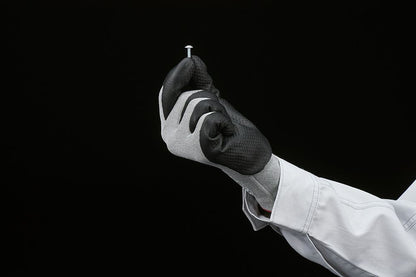 XC810 フォルテックスニトリルパーム手袋 グレー L 1双