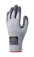 XC500 ワイヤーテックスウレタンパーム手袋 グレー L 1双