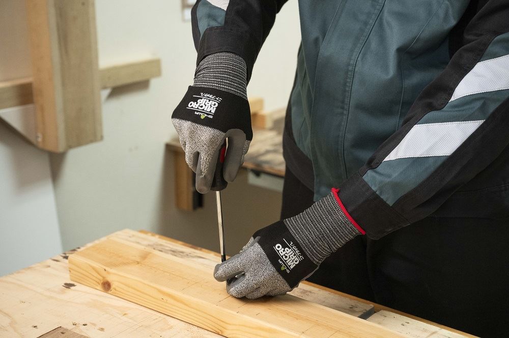 No.374 マイクログリップ ニトブラック ブラック M 1双