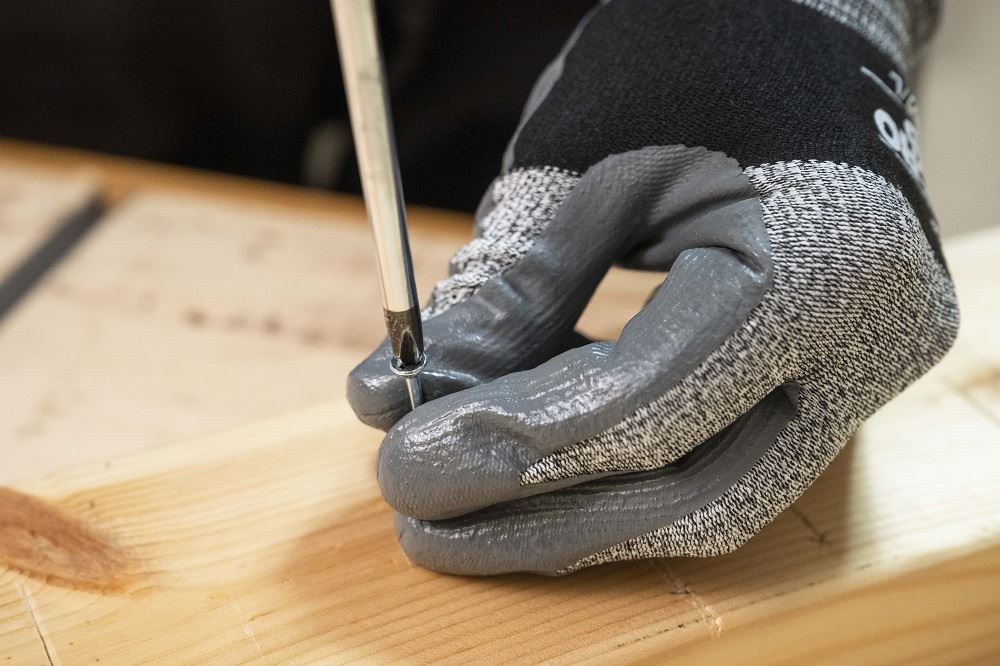 No.374 マイクログリップ ニトブラック ブラック L 1双