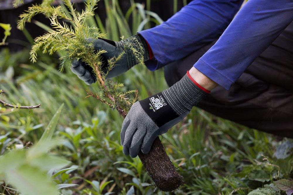 No.374 マイクログリップ ニトブラック ブラック L 1双