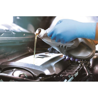 CD700 ニトリルゴム製化学防護手袋 使いきりタイプ ブルー L 100枚入