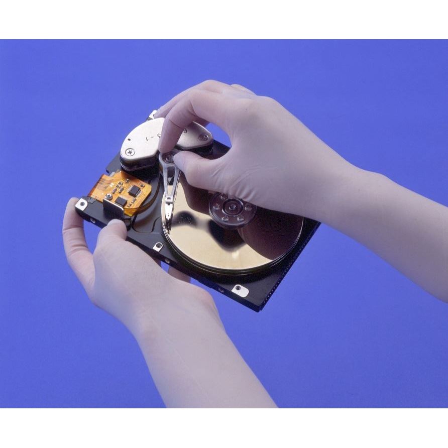 C0710 ニトリルスタット クリーンパック ホワイト M 100枚入