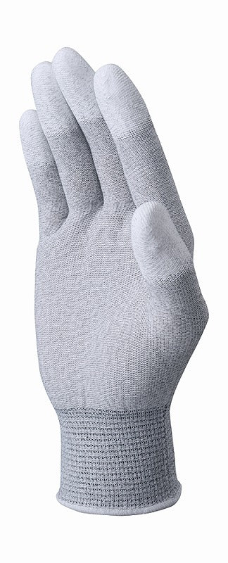 ESDプロテクトトップ手袋 グレー Sサイズ 1双