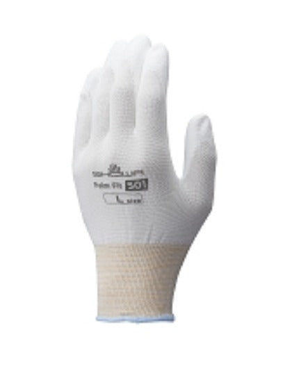 被膜強化パームフィット手袋501 ホワイト 白 Sサイズ 1双