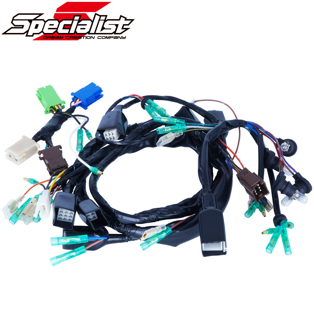【フレンズ】Z1 Z2 Z750RS 高品質リプロダクション メインハーネス 4点 フルセット Z2 0 カワサキZ1&frasl;Z2強化対策済みメインハーネス ハイブリットメインハーネスセット｜Z系KAWASAKIパーツの ○Z1Z2 Z2(750RS)に適合する｜メインハーネスの商品一覧｜バイクパーツ