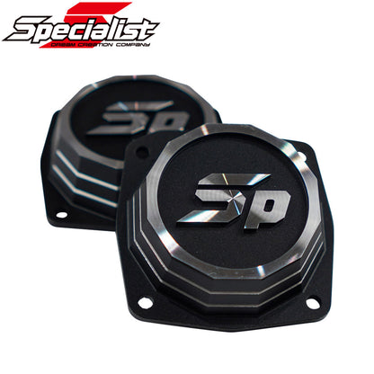 CBX400F CBX550F CBR400F キャブレタートップカバー SPロゴ アルミ削り出し 2個セット
