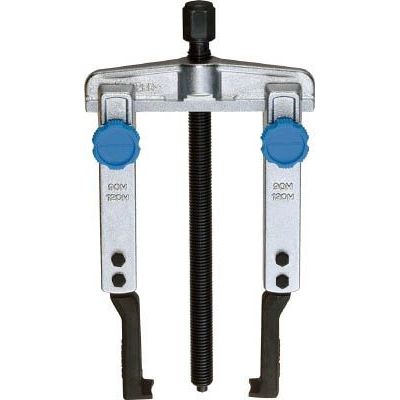 スライドギヤープーラ 薄爪型 被引き抜き物の外掛時外径 25～120mm ロングタイプ