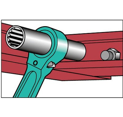 両口ラチェットレンチ 全長225mm 両ロングソケット