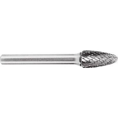 超硬バー 砲弾型 シャンク径φ6 刃径6mm ダブルカット オール超硬