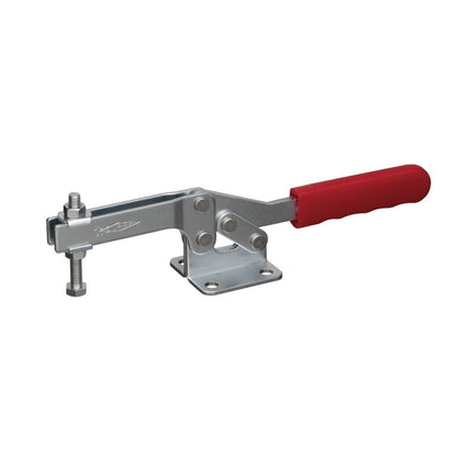 下方押え型トグルクランプ 水平ハンドル式 フランジタイプ