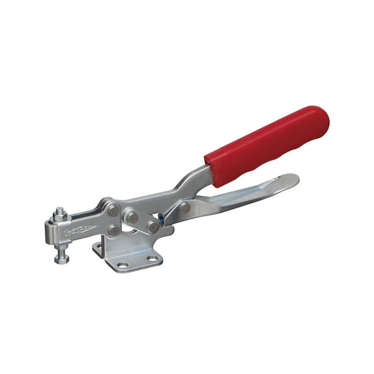 下方押え型トグルクランプ 水平ハンドル式 フランジタイプ