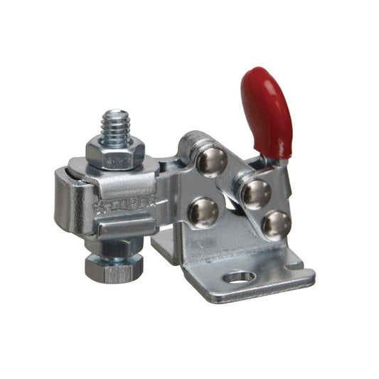 下方押え型トグルクランプ 垂直ハンドル式 フランジタイプ