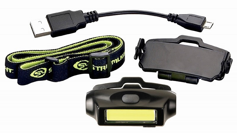 バンディットUSBヘッドライト USBコード付 ブラック