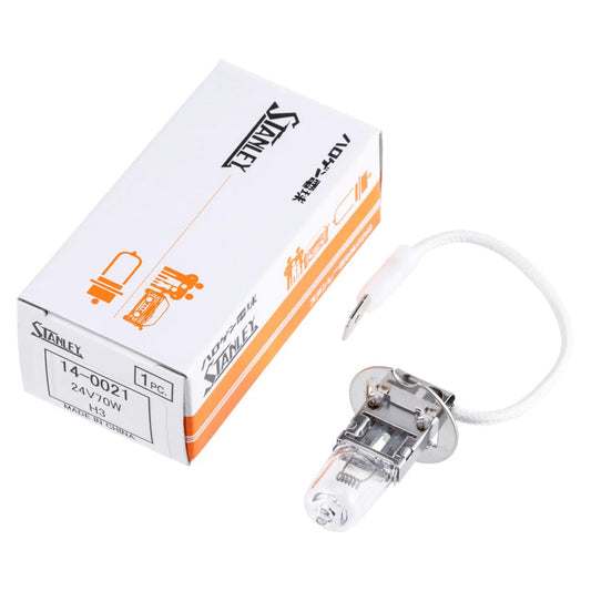 ハロゲン電球 H3 T10 24V 70W クリア 1個入