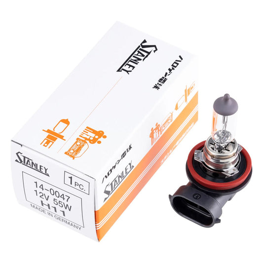 ハロゲン電球 H11 T11 12V 55W クリア 1個入