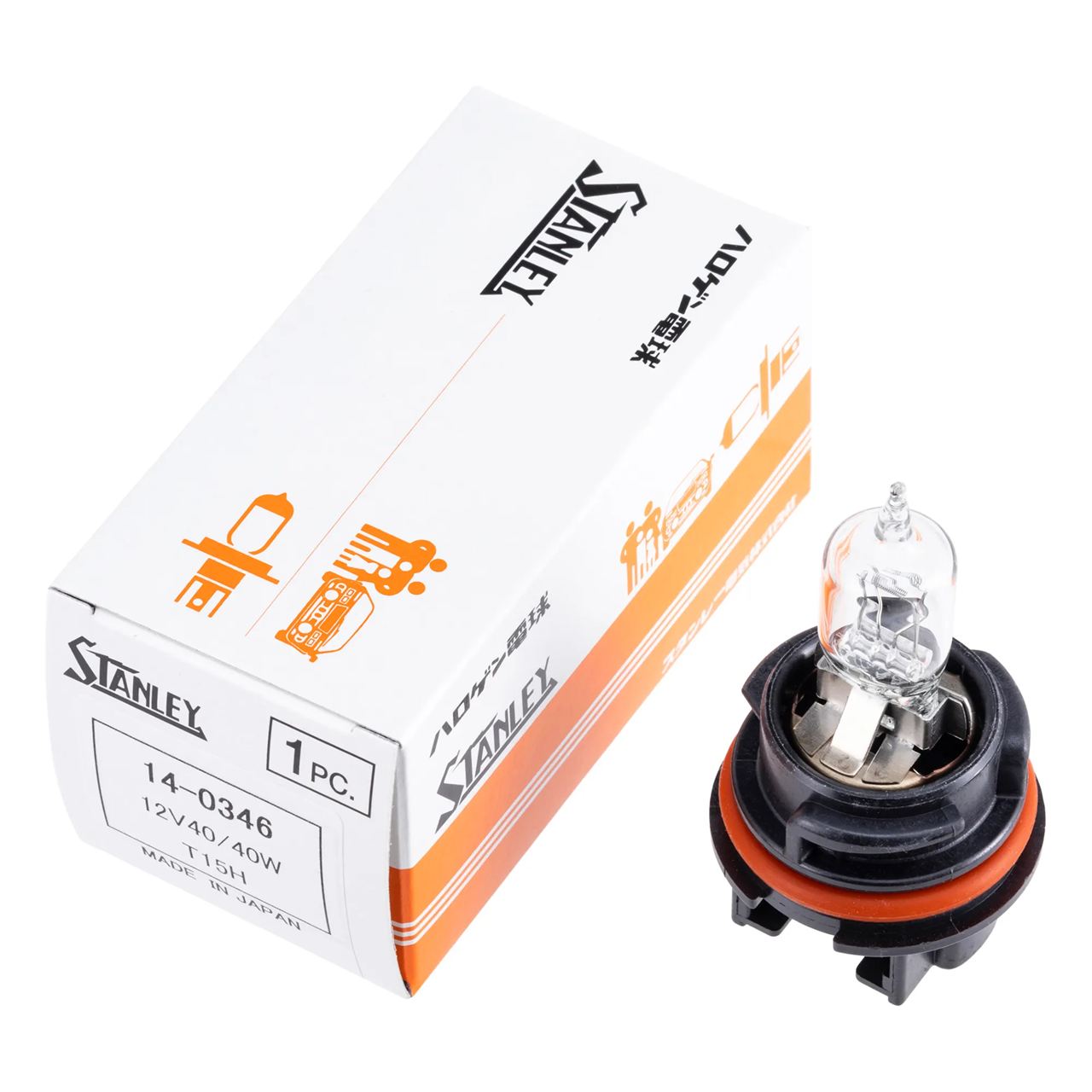 Halogen Bulb T15 12V 40/40W Clear 1 pc.